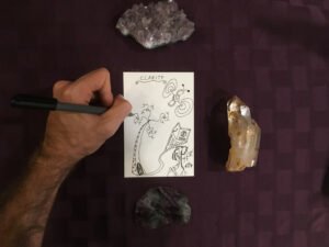 Sample divination drawing